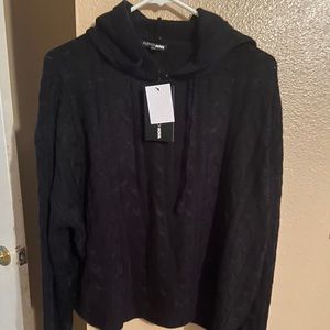 Knitted Hooded Pants Set